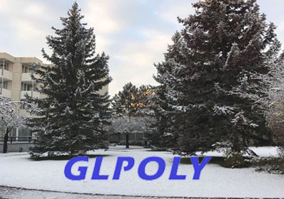GLPOLY抵达慕尼黑第二天下雪了