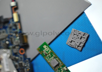 GLPOLY 5G导热硅胶片的导热系数能够做到多少