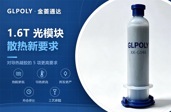 1.6T光模块散热导热凝胶